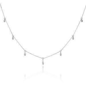 STAR JEWELRY K18 ネックレス DIAMOND CHOKER NECKLACE