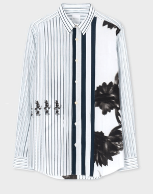 Paul Smith ラビット&ストライプ クレイジーパターン シャツ
