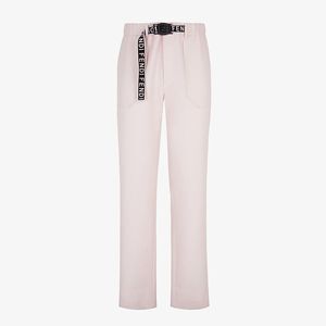 FENDI Pink wool trousers