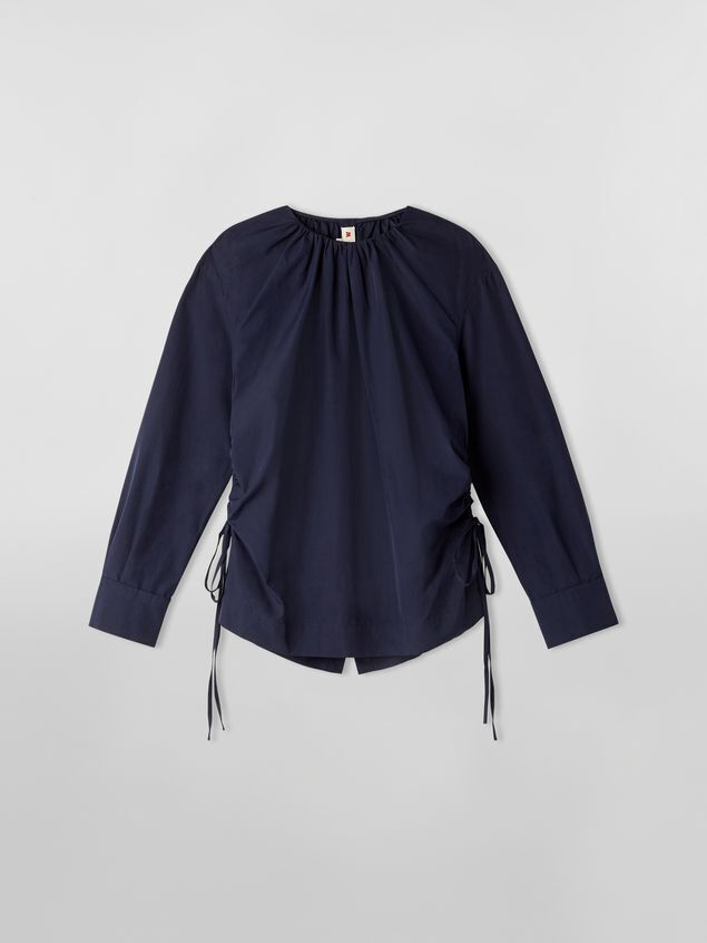 MARNI オーガニックコットン ブラウス バックボタン