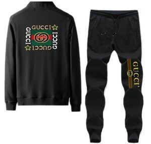 GUCCI gucciニュートラックスーツトラックスーツ4GGバックブラック