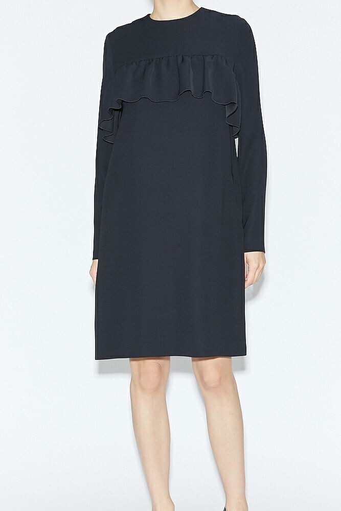 YOKO CHAN Front Gathered Dress