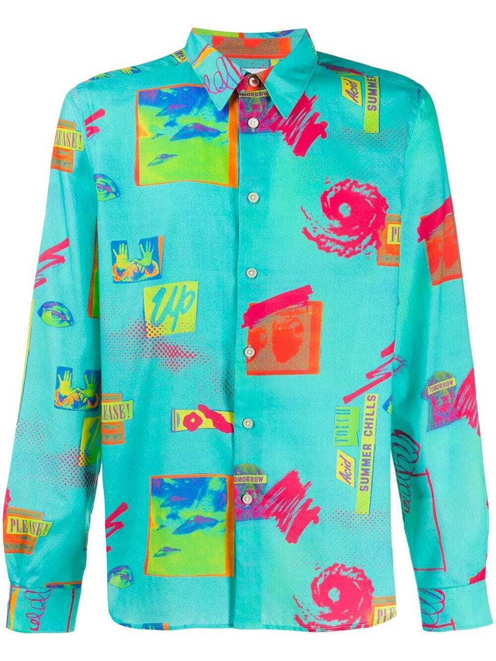 PS Paul Smith プリント シャツ