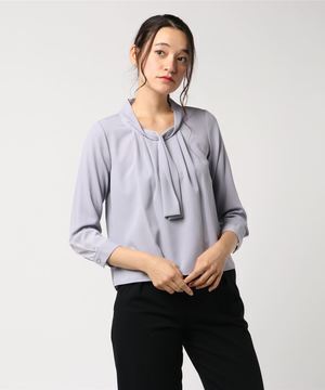TRUDEA ボウタイブラウス