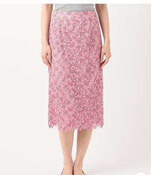 TOCCA 【TOCCA LAVENDER】Pastel Chemical Lace スカート