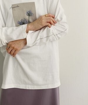 ROPE' mademoiselle 【VARIOUS TIMELESS ARTS】別注フラワーフォトTシャツ