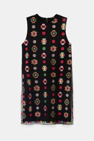 Desigual エスニック曼荼羅 チュールワンピ ース