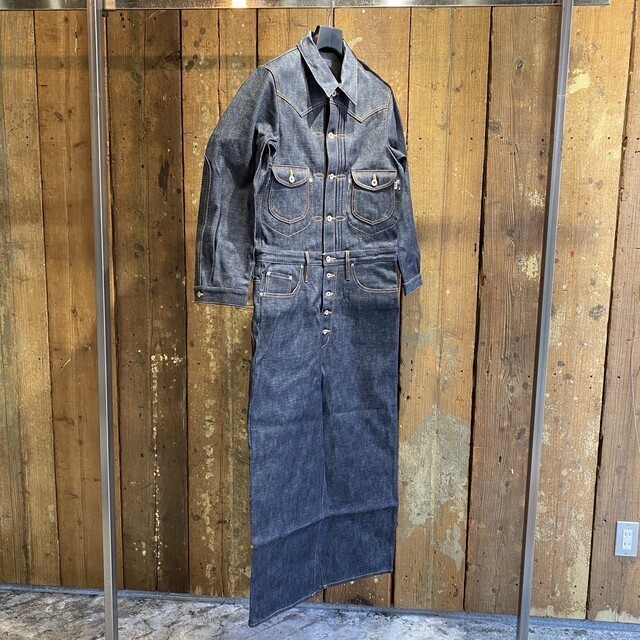 SUGARHILL CLASSIC SELVEDGE DENIM JUMPSUIT