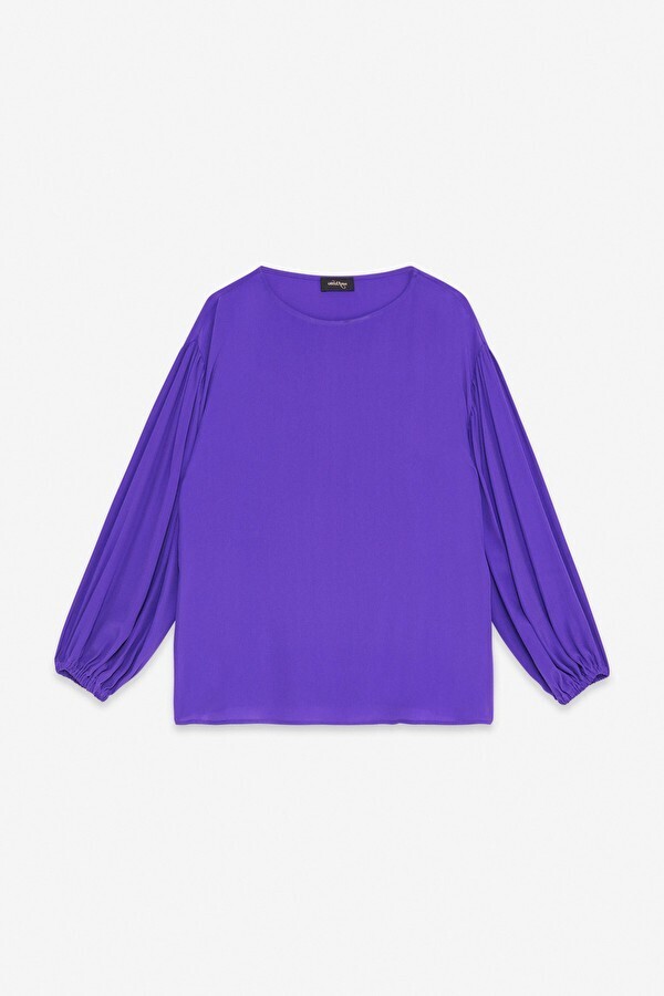 ottod'Ame BLOUSE WITH WIDE NECKLINE