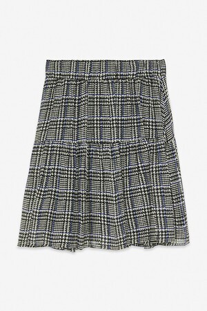 ottod'Ame VISCOSE MINI SKIRT WITH RUFFLES