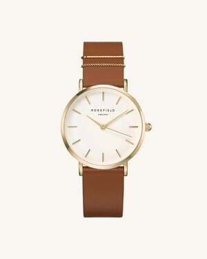 ROSEFIELD The West Village Blush Cognac Gold  33mm