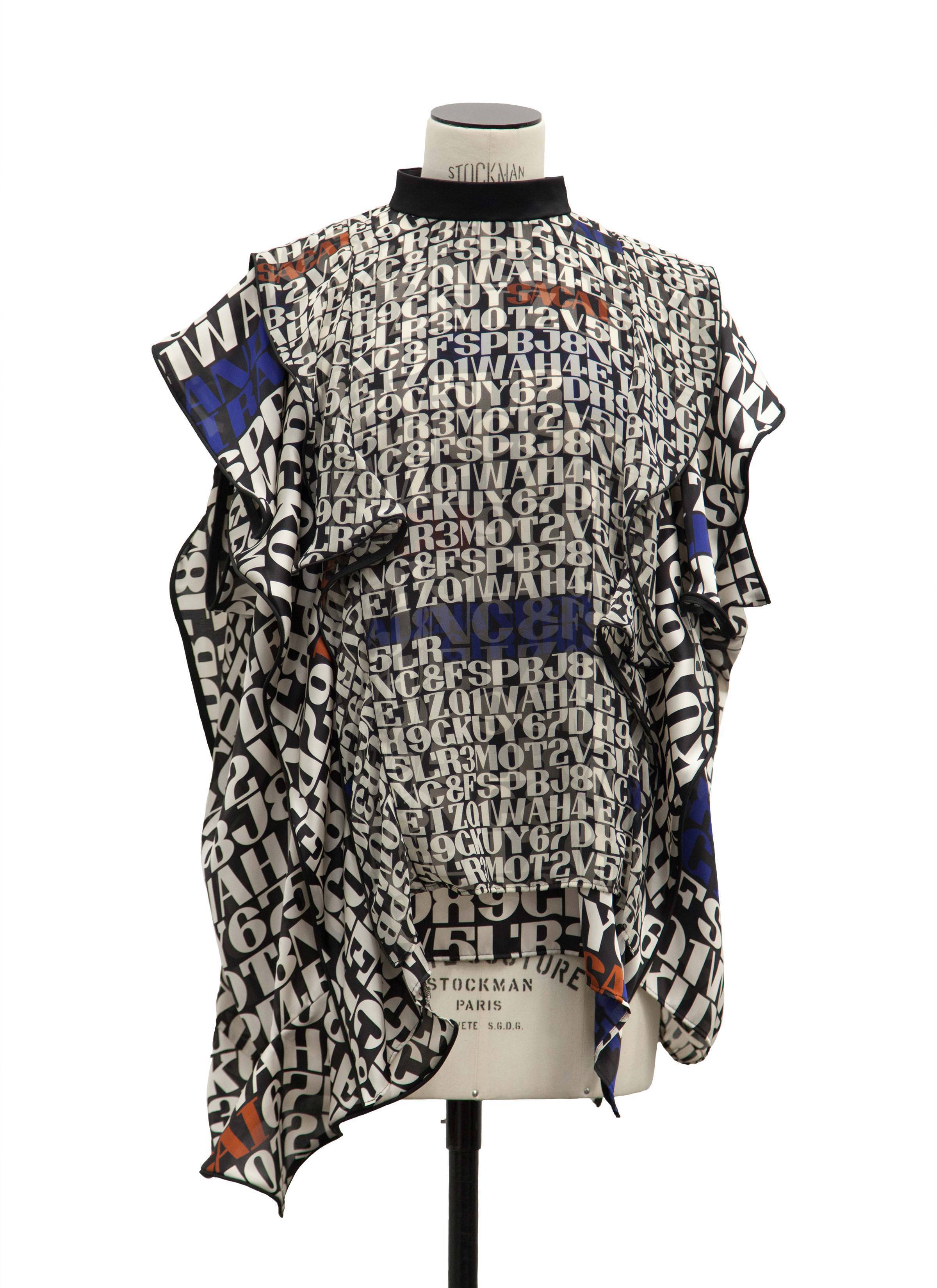sacai Alexander Girard Print Pullover