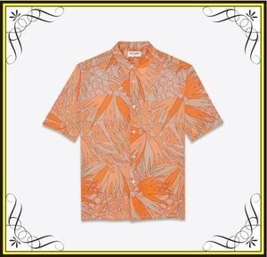 SAINT LAURENT 【SAINT LAURENT】 半袖シャツ（ジャングルフラワー） (Saint Laurent/シャツ) 601070Y2A276566【BUYMA】