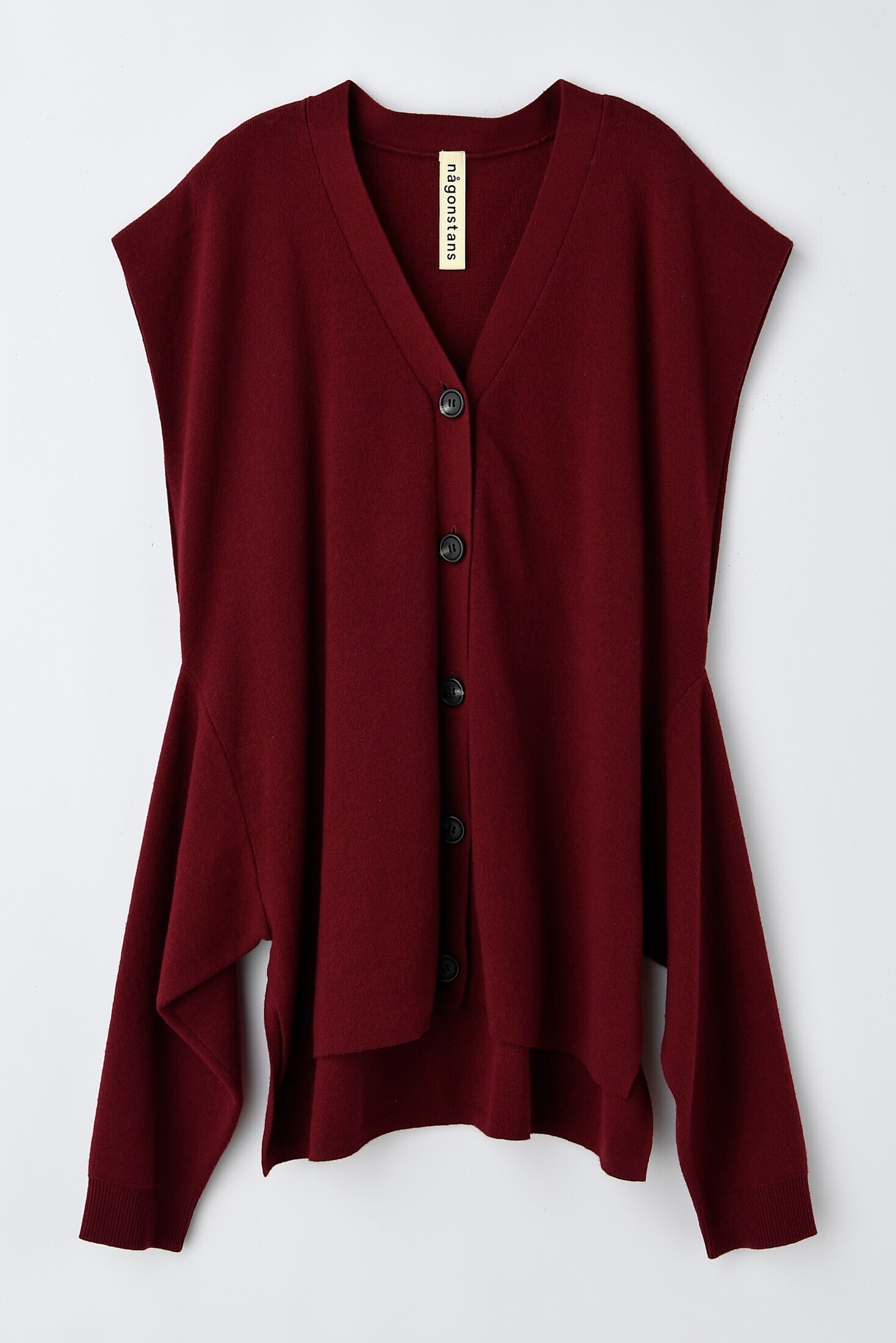 nagonstans Smooth Cotton ニットベスト