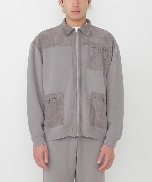 VAPORIZE VAPORIZE / MilanoRib Loose Zip Bluson