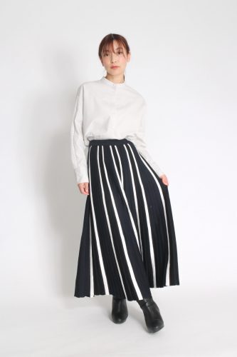yueni Eco Cotton Cupra Set Up Knit Skirt
