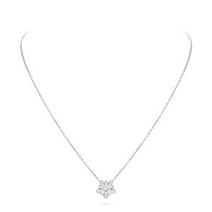 Van Cleef & Arpels ロータス ペンダント、ミニモデル