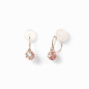 BLOOM 11月誕生石 K10 ピンクゴールド トパーズ イヤリング