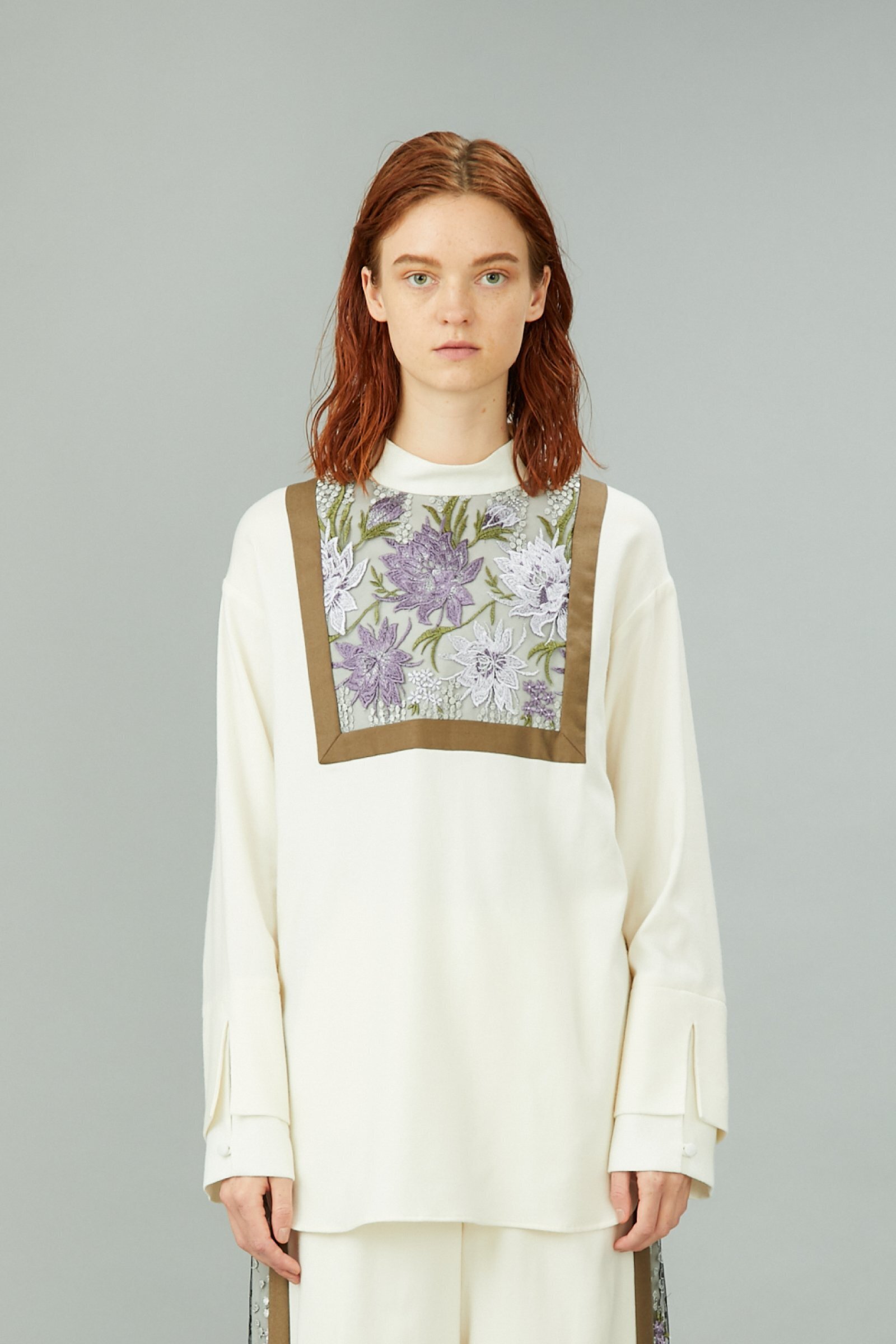 MURRAL Framed flower top