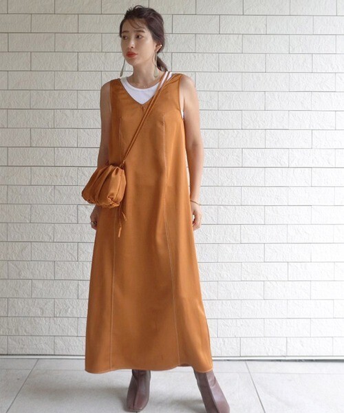 ETRE TOKYO ミニBAGセットサテンワンピース