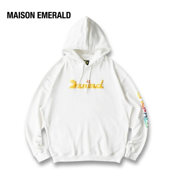 MAISON EMERALD COLORFUL STAR HOODIE