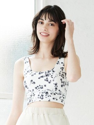 emmi 【emmi yoga】emmi オリジナルフラワーPT ブラ