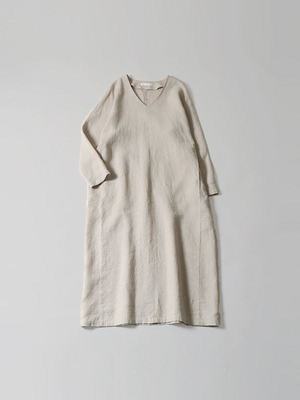 evam eva raising linen dolman one-piece
