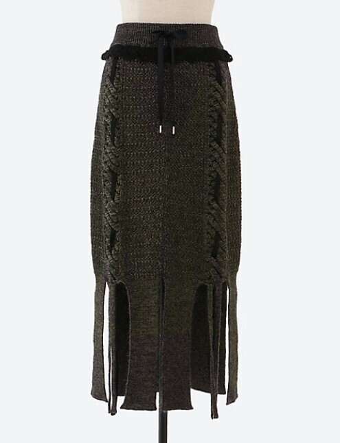 malamute ｂｒａｉｄ　ｓｌｉｔ　ｓｋｉｒｔ