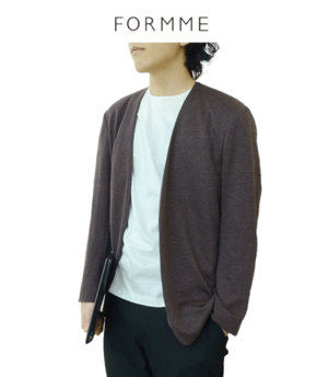 FORMME カーディガンジャケット