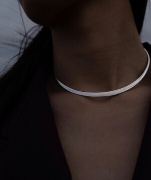 GAGAN snake choker silver925
