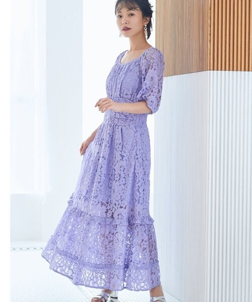 CherieMona 2WAYオールレースワンピース