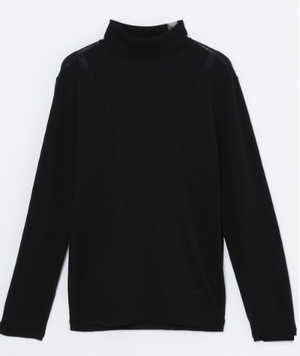 BLACK LABEL CRESTBRIDGE ウォッシャブルロールネックニット