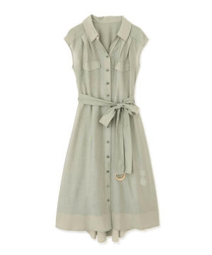 JILLSTUART バックシャンシャツワンピース