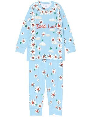 tsumori chisato SLEEP 40接結天竺 x マーガレット パジャマ