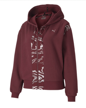 PUMA トレーニング シャイン ピナクル ウィメンズ フルジップ フーデッド スウェット ジャケット