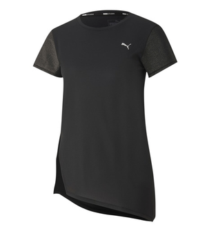 PUMA スタジオ ヨガ ウィメンズ メタリック 半袖 Tシャツ