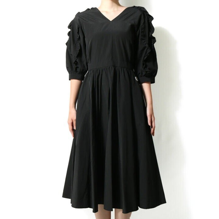 BORDERS at BALCONY SABRINA DRESS