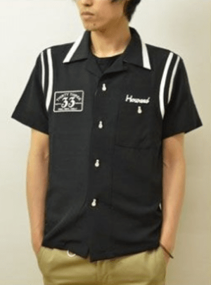 HOUSTON THIRTY THREE ボーリングシャツ