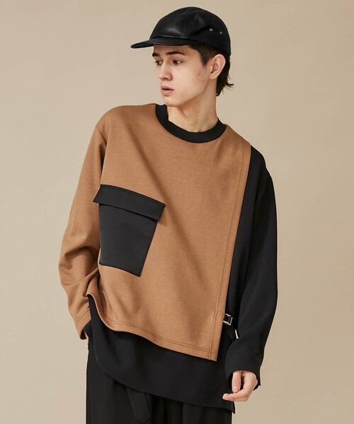 CULLNI CULLNI】EX.WAIST BELTED SHIRTS MIX PO/20-AW-029