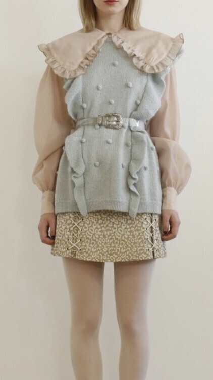 Honey mi Honey over frill vest