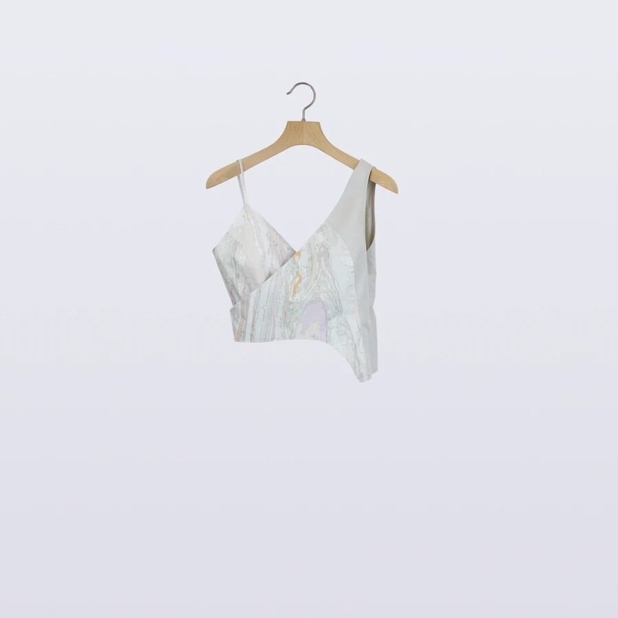 HATRA SURFACE BUSTIER / BEIGE