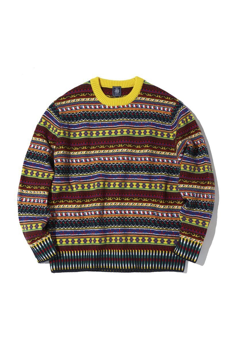 J.PRESS ORIGINALS FAIR ISLE SWEATER