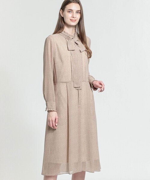 MACKINTOSH LONDON ドレス ランダムドットプリントワンピース