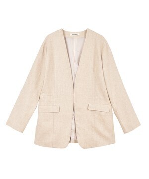 OUTERSUNSET no collar jacket