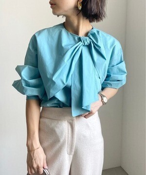 AMERI WIST TIE BLOUSE