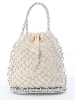 Te chichi 1813164(TC)シャイニーネットバッグ