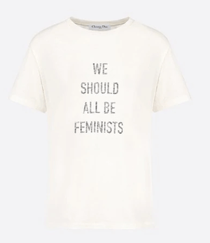 Dior WE SHOULD ALL BE FEMINISTS Tシャツ