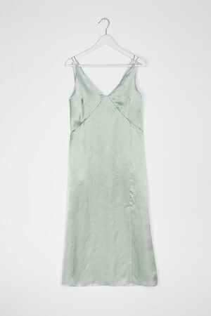 SAYAKA DAVIS M strap midi dress