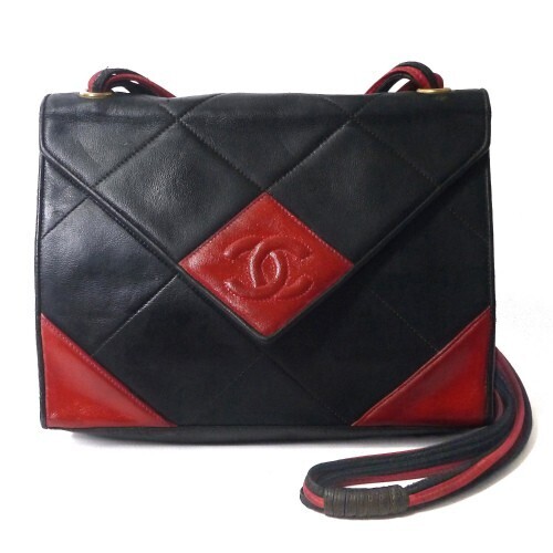 CHANEL バイカラーショルダー