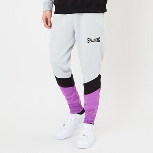 SPALDING スウェットパンツ カラーブロック
